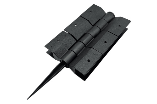 картинка Holzhof, Россия Шарнир для клумбы Holzhof 30*225мм, пластик черный от магазина Сантехстрой