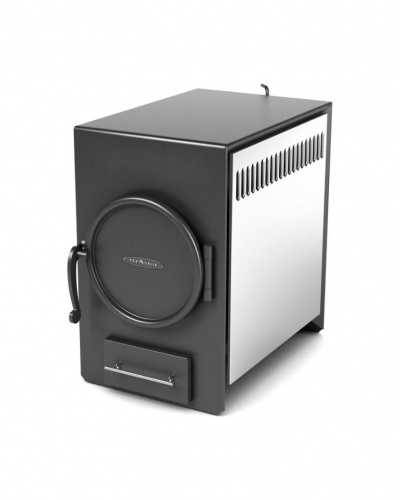 картинка Печь отопительная НОРМАЛЬ-2 антрацит, труба сзади ТМФ от магазина Сантехстрой