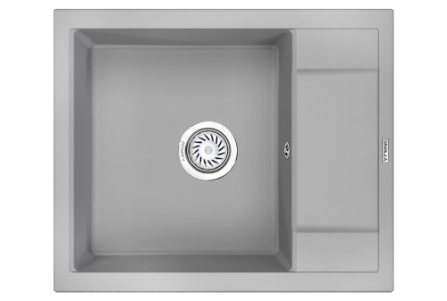 картинка Кухонная мойка GRANULA (6002, АЛЮМИНИУМ) от магазина Сантехстрой
