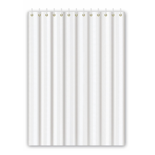 картинка Штора для ванной Haiba белая (HB74001) от магазина Сантехстрой