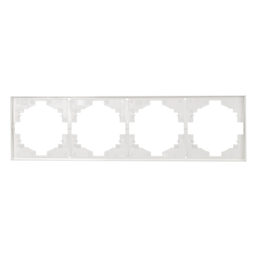 картинка Рамка STRONG 4-постовая жемчуг KRANZ от магазина Сантехстрой