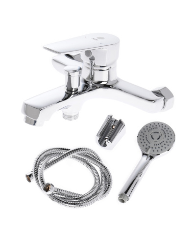 изображение смеситель для ванны/душа orange loop m26-100cr с душевым набором