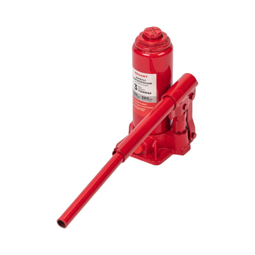 картинка Домкрат гидравлический бутылочный 3т REXANT от магазина Сантехстрой