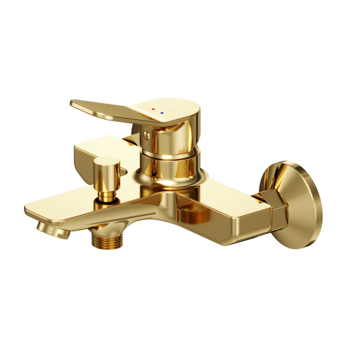 изображение f85a10099 x-joy, смеситель д/ванны/душа, золото