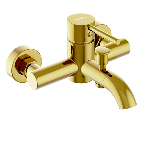 изображение 361000600 scandinavian pure, смеситель для ванной и душа, золото