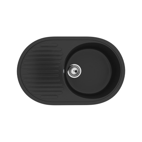 картинка Мойка Ulgran Classic ультра-черный (U-107-344) от магазина Сантехстрой