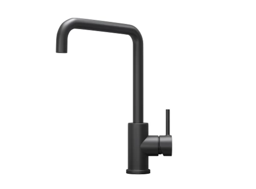 картинка Смеситель для кухни GRANULA (7110, ЧЕРНЫЙ МАТОВЫЙ) от магазина Сантехстрой