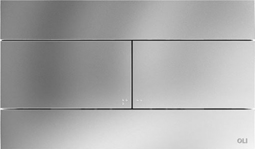 картинка Кнопка смыва OLI Slim 659044 хром от магазина Сантехстрой