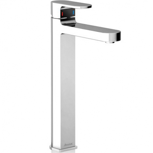 фотография смеситель для раковины ravak x070100 хром