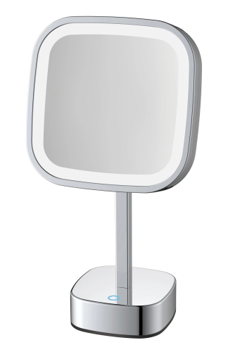 картинка Зеркало настольное с увеличением 5х JAVA (S-M331) от магазина Сантехстрой