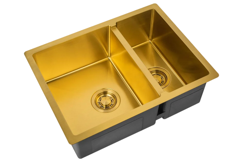 картинка Мойка кухонная Zorg Light ZL R 580-2-440 BRONZE бронза от магазина Сантехстрой