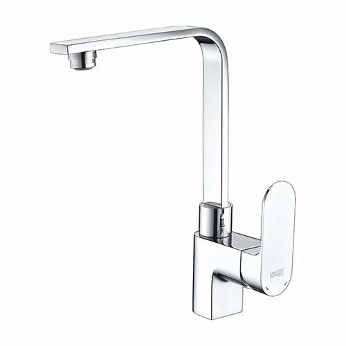 картинка смеситель для кухни wasserkraft dinkel 5807 хром