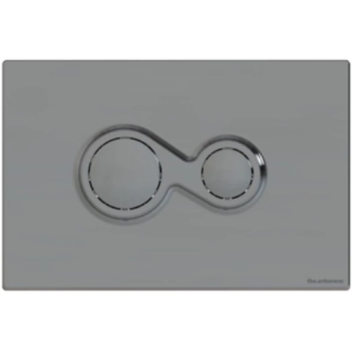 картинка Artceram Смывная клавиша MONET, цвет хром матовый от магазина Сантехстрой
