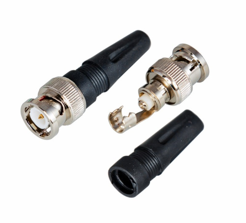 картинка Разъем BNC штекер под винт с колпачком REXANT от магазина Сантехстрой