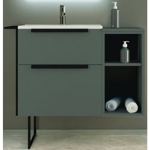 картинка Тумба под раковину Cezares 55157 Серая от магазина Сантехстрой