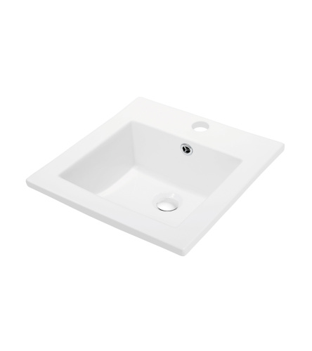 картинка Раковина Orange B03-410w встраиваемая, белый от магазина Сантехстрой