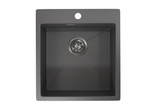 картинка Кухонная мойка GRANULA (4600, ГРАФИТ МАТОВЫЙ) от магазина Сантехстрой