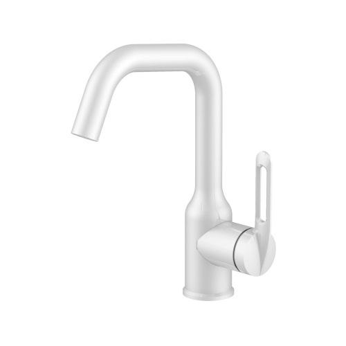 картинка Смеситель для раковины Haiba белый (HB10825-8) от магазина Сантехстрой