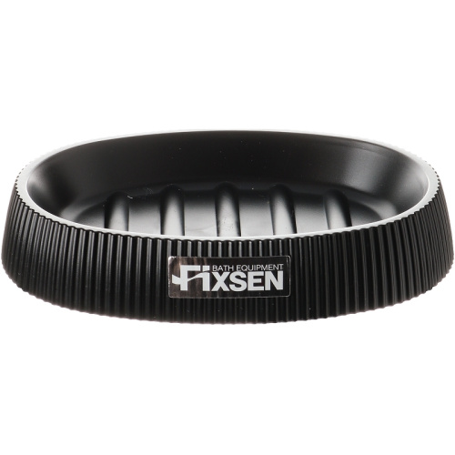 картинка Мыльница Fixsen BLACK BOOM (FX-411-4) от магазина Сантехстрой