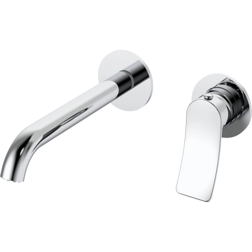 картинка Смеситель для раковины HAIBA настенный, хром (HB14553) от магазина Сантехстрой