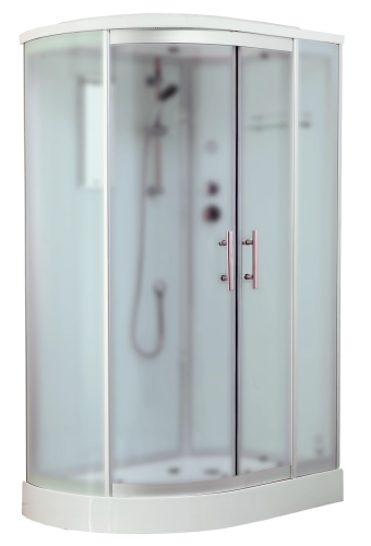 картинка Душевая кабина Timo Standart Silver Fabric 120*85*220  (T-6602SRF) от магазина Сантехстрой