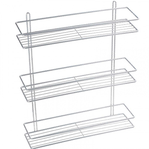 картинка Полка Fixsen прямая трехтажная цвет серый (FX-730-3) от магазина Сантехстрой