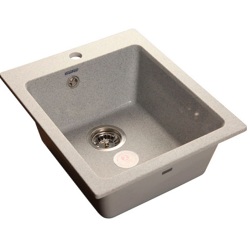 картинка Кухонная мойка GranFest Practic GF-P505 Серая от магазина Сантехстрой
