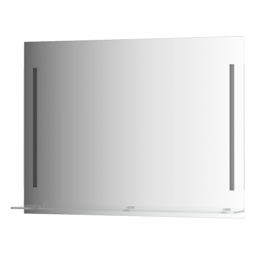 картинка Зеркало с полочкой 100 cm с 2-мя встроенными LED-светильниками 11 W EVOFORM BY 2166 от магазина Сантехстрой