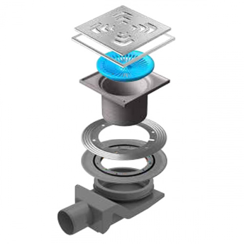 картинка Душевой трап Pestan Confluo Standard 13000084 с решеткой от магазина Сантехстрой