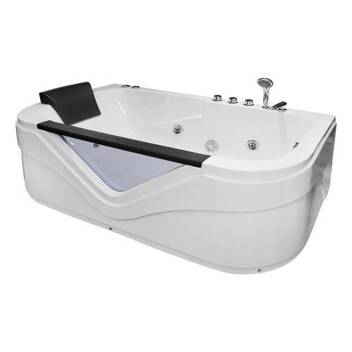картинка Ванна акриловая Loranto 800х1700х600 с гидромассажем, правосторонняя (CS-832NR) от магазина Сантехстрой