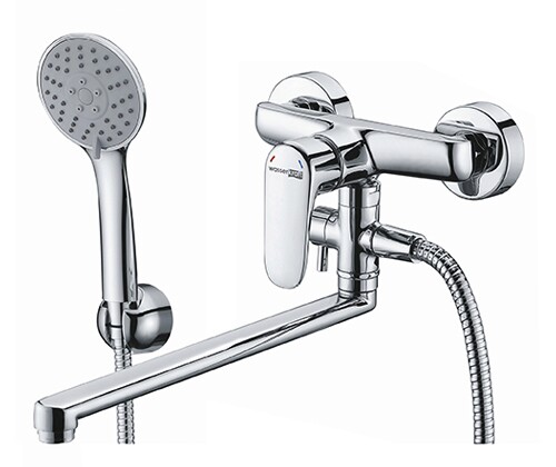 изображение смеситель для ванны wasserkraft vils 5602l универсальный хром