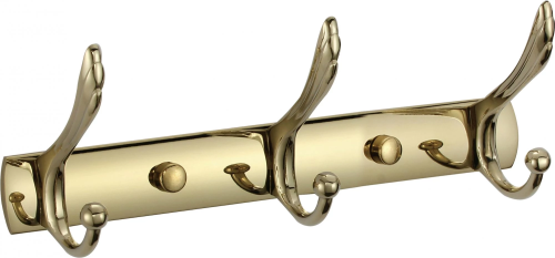 картинка Планка с крючками (3 крючка) Savol (S-00113B) от магазина Сантехстрой