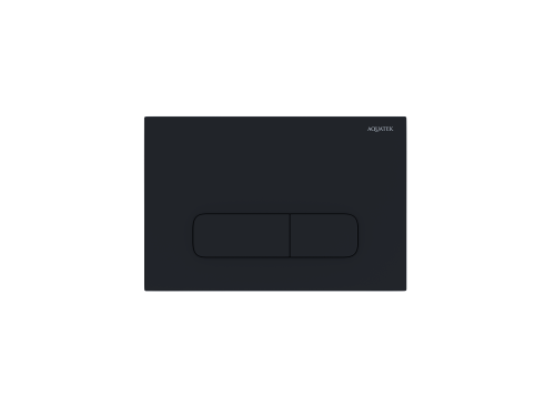 картинка KDI-0000017 (002D) Панель смыва Черная матовая (клавиши прямоугольные) НОВИНКА от магазина Сантехстрой