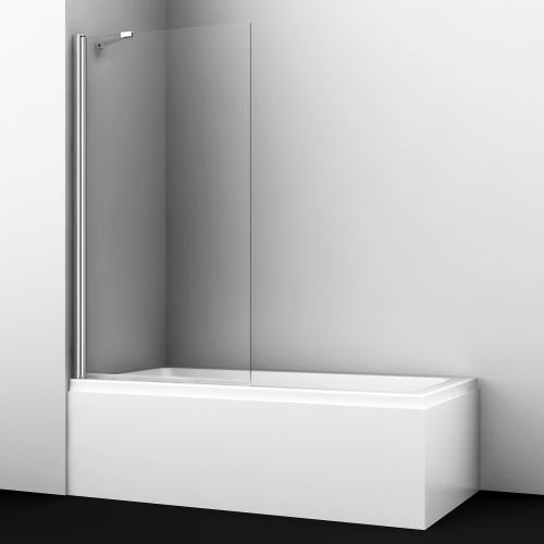 картинка Berkel 48P01-80 Fixed Стеклянная шторка на ванну от магазина Сантехстрой