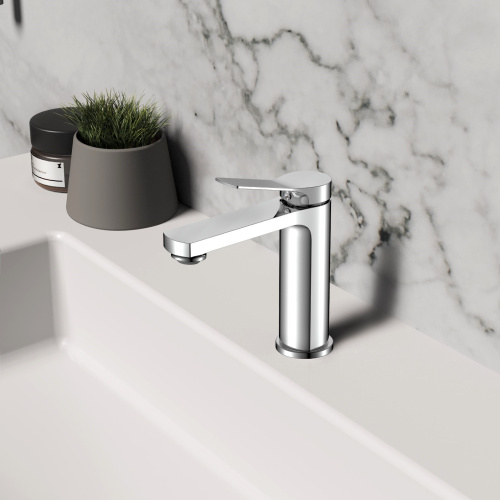 фотография смеситель для раковины arco vbf-4ar01ch, хром