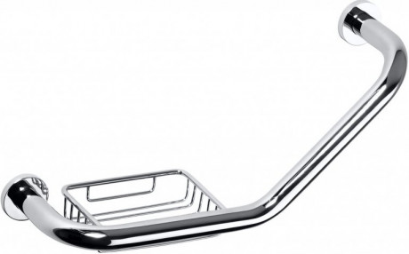 картинка Поручень с мыльницей 40 см Bemeta Omega 102307032 от магазина Сантехстрой