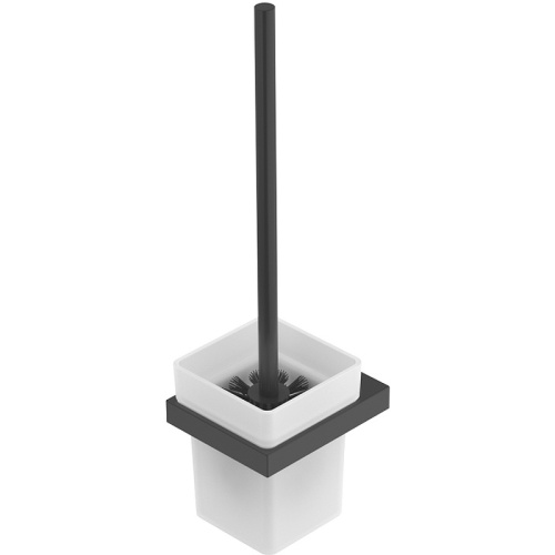 картинка Ершик для унитаза Cezares Slider SLIDER-TBS-V-NOP Черный матовый от магазина Сантехстрой