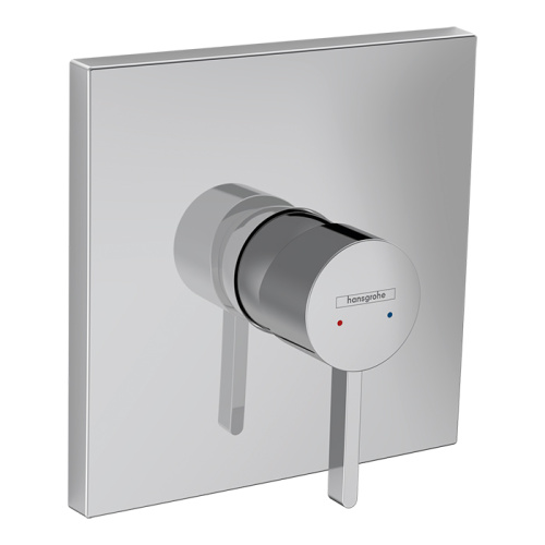 картинка HANSGROHE FINORIS Смеситель для душа встраиваемый, однорычажный, внешняя часть, цвет хром от магазина Сантехстрой