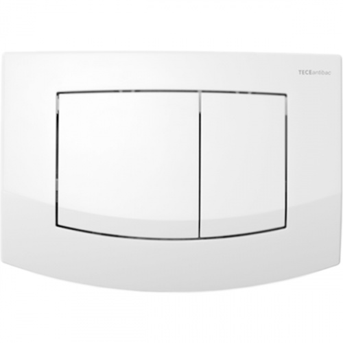 картинка TECEambia, панель смыва с двумя клавишами, белая от магазина Сантехстрой