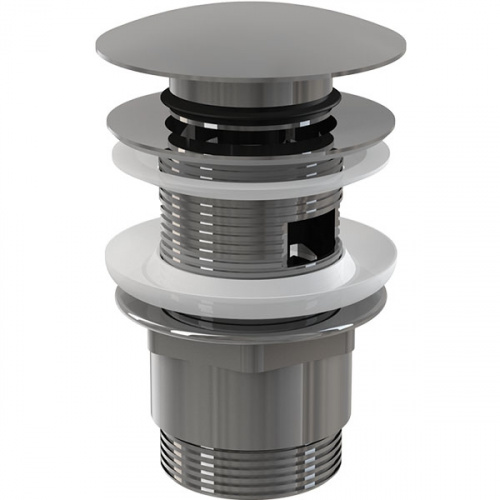 картинка Донный клапан Alcadrain A390 Хром от магазина Сантехстрой