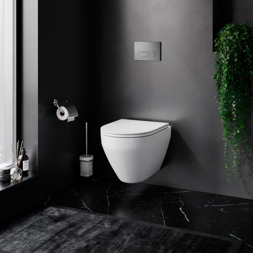 картинка IS47031.701700 Инсталл с клав Pro S мат никель с подв унит Spirit V2.0 FlashClean с сид м/лифт от магазина Сантехстрой