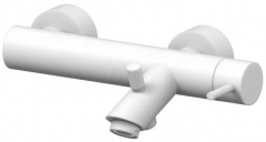 изображение смеситель для ванны paffoni lig022bo белый