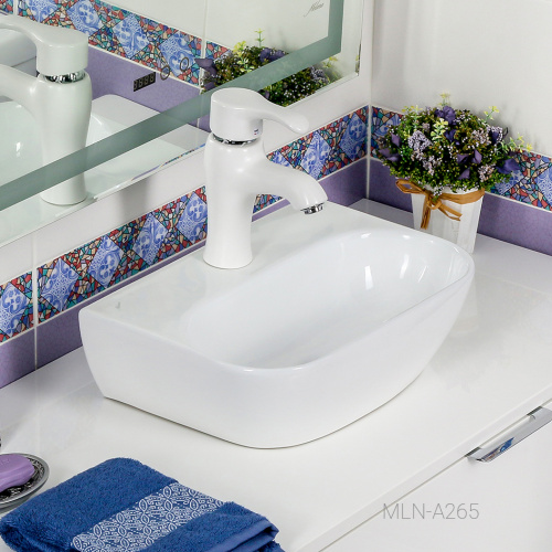 картинка Раковина MELANA MLN-A265 от магазина Сантехстрой