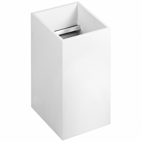 картинка Корзина для белья Keuco Edition 11 11172 380000 Белая Хром от магазина Сантехстрой