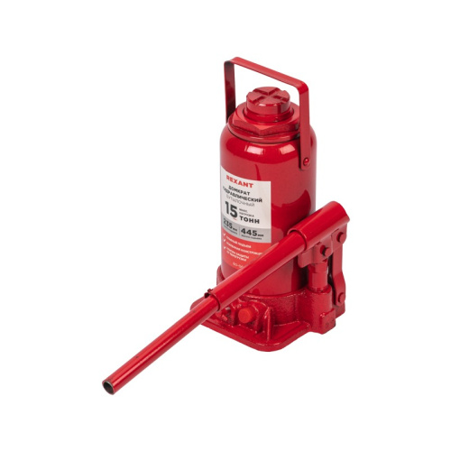 картинка Домкрат гидравлический бутылочный 15т REXANT от магазина Сантехстрой