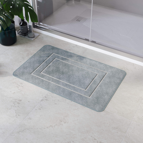 картинка Коврик для ванной RGW BM-003 Серый от магазина Сантехстрой