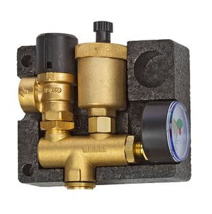 картинка Группа безопасности котла, тип К, до 85 кВт, 1/2", В, 3 бар (ст.арт. ME 66065) от магазина Сантехстрой