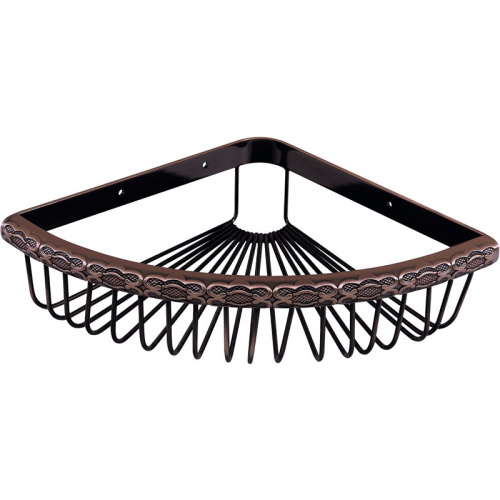 картинка Полка угловая Lemark Jasmine LM6681ORB 1-ярусная Lemark Jasmine (LM6681ORB) от магазина Сантехстрой