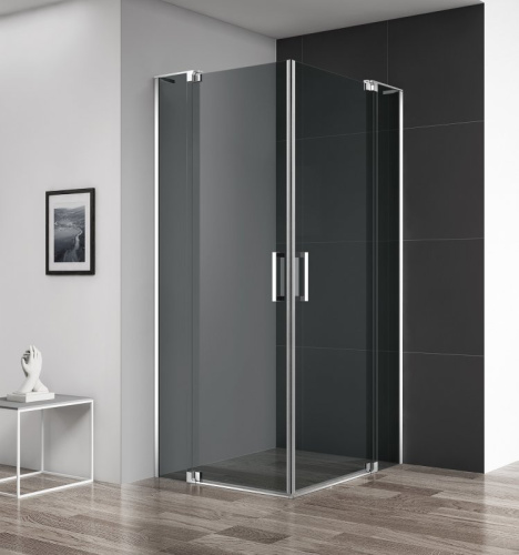 картинка Душевой уголок CEZARES SLIDER-A-2-90/100-GRIGIO-Cr от магазина Сантехстрой