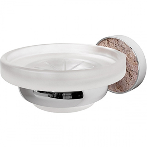 картинка Мыльница WasserKRAFT Nau K-7729 Хром от магазина Сантехстрой